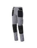 Pantalon ISSALINE 8730 stretch gris/ negro talla xs
