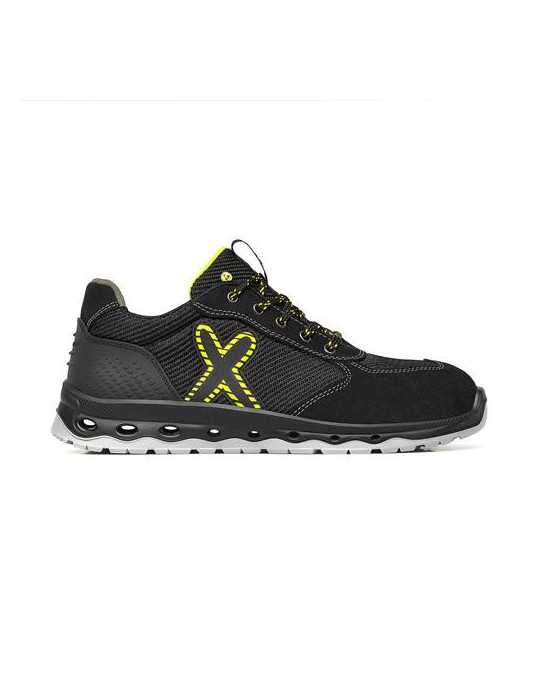 Zapatilla seguridad EXENA SP1 Stardust ESD SRC TG negro/amarillo talla 48