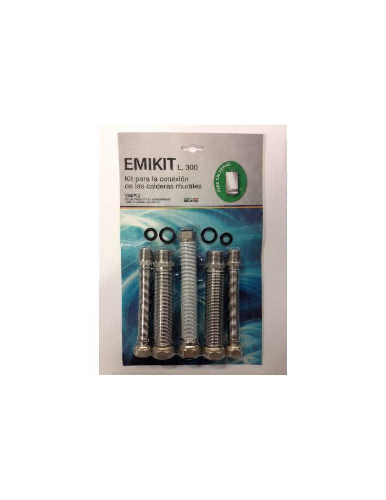 Kit conexión VACUFLEX espirometalico calentadores/calderas