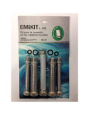 Kit conexión VACUFLEX espirometalico calentadores/calderas