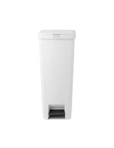 Cubo con pedal BRABANTIA 40 litros blanco 800009