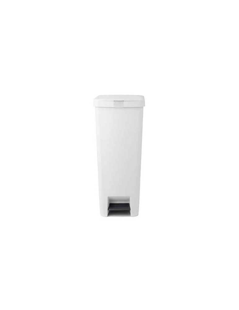 Cubo con pedal BRABANTIA 40 litros blanco 800009