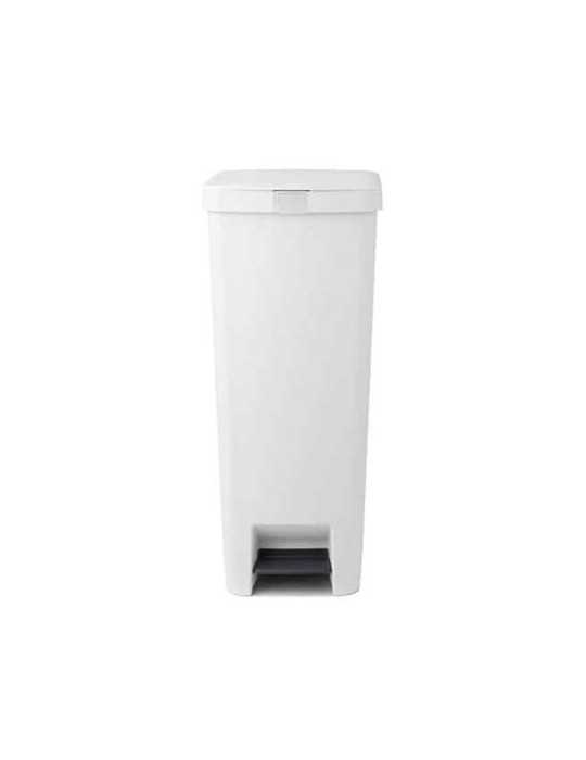 Cubo con pedal BRABANTIA 40 litros blanco 800009