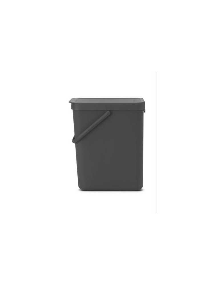 Cubo BRABANTIA Sort & Go 25l. gris 129940