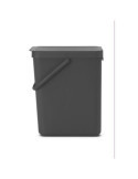 Cubo BRABANTIA Sort & Go 25l. gris 129940