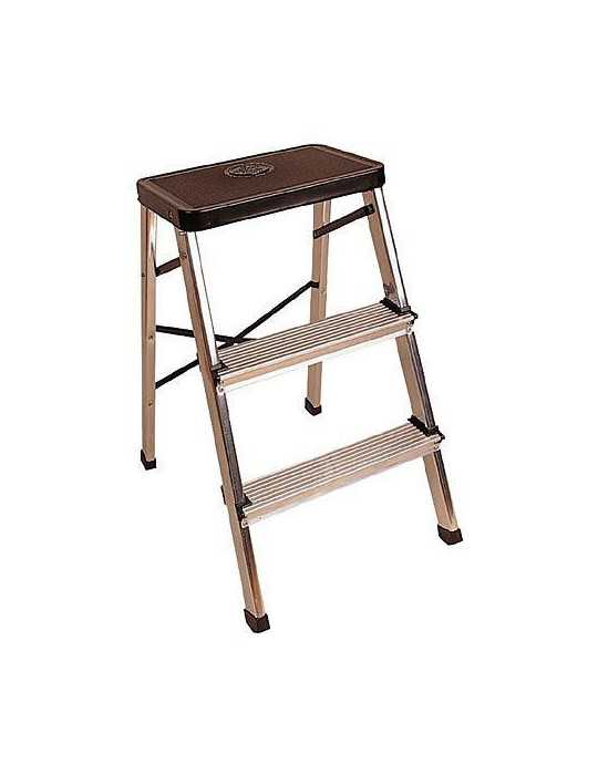 Taburete aluminio ROLSER M-3 MT/3001 negro