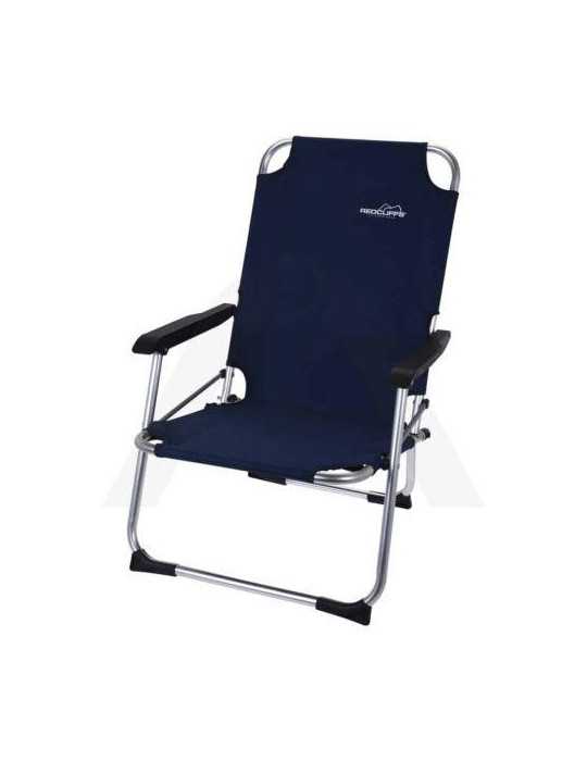 Silla plegable aluminio/poliester azul X44000090