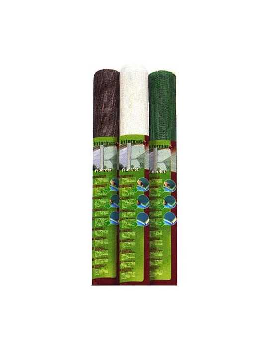 Rollo mosquitera NORTENE fibra vidrio gris Fibernet 80