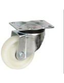 Rueda con soporte TECHNICAL aro nylon 200mm placa 75356