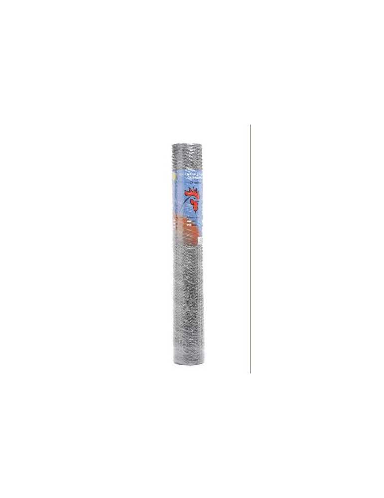 Rollo triple torsion galvanizada n 13 25x1m