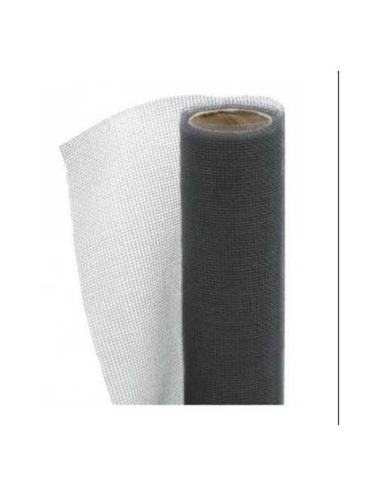 Mosquitera fibra vidrio gris 150 (rollo-30m)