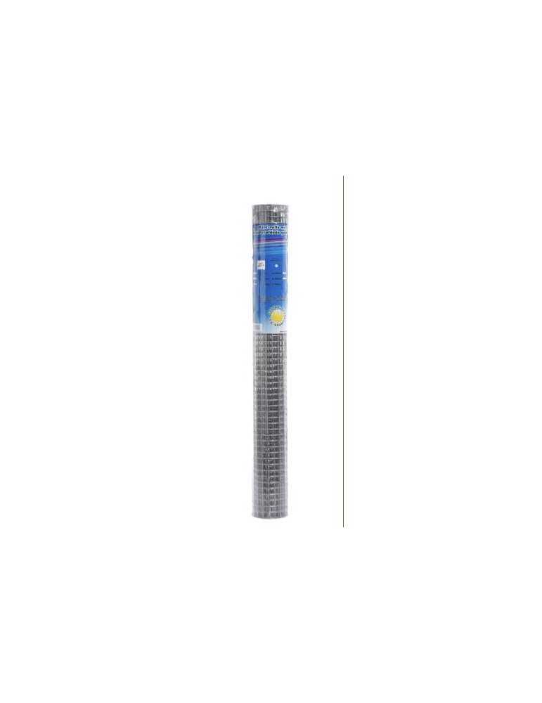 Rollo malla soldada galvanizada 19x19mm 1x10m