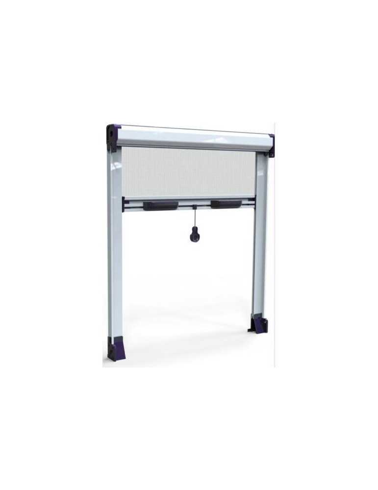 Kit mosquitera HEYAC enrollable vertical 100x150 blanca
