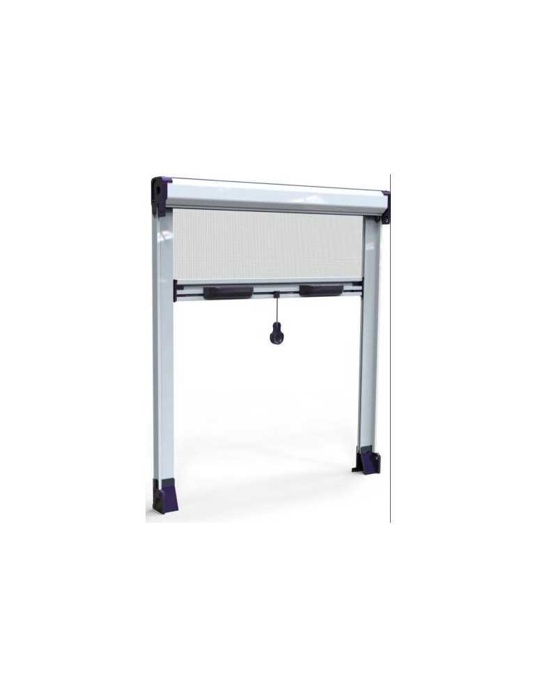 Kit mosquitera HEYAC enrollable vertical 130x150 blanca