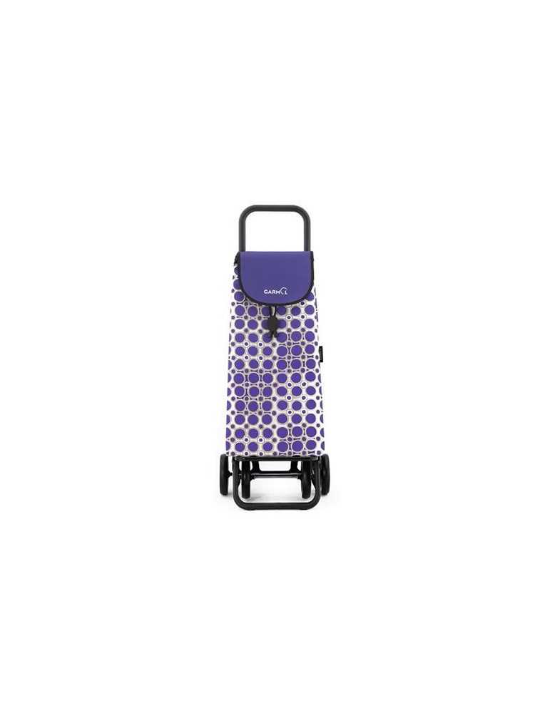 Carro compra GARMOL circulos morado G4P 55l C-840