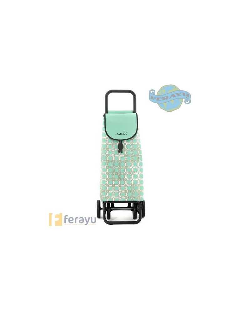 Carro compra GARMOL circulos celeste 217G4P 55l C-841