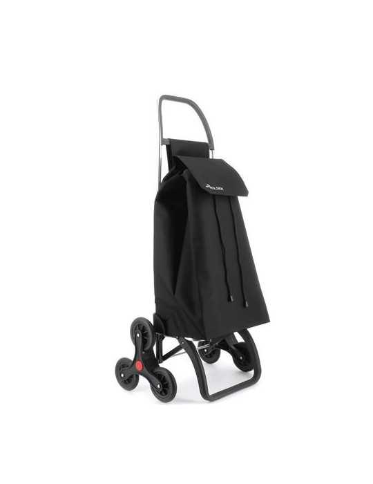 Carro compra ROLSER Saquet LN6 negro 46l 6 ruedas SAQ057