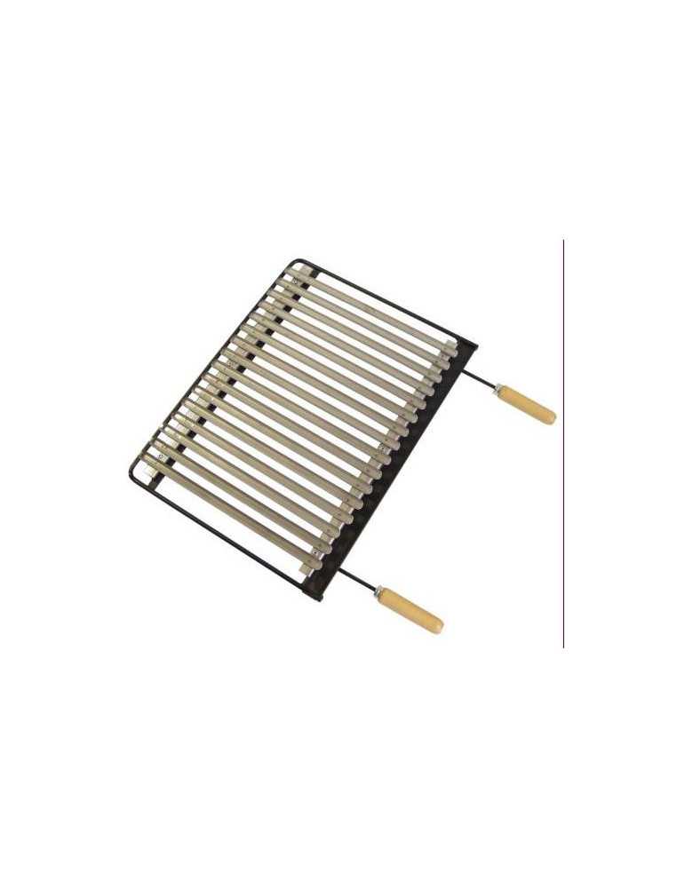 Parrilla barbacoa IMEX EL ZORRO inox. 66x41cm. 71613