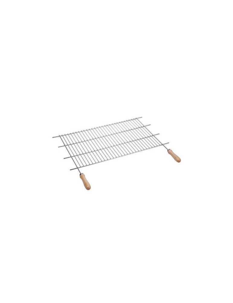 Parrilla barbacoa SAUVIC ZN 100x40 mango madera 2480