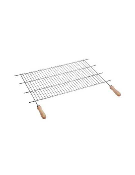 Parrilla barbacoa SAUVIC ZN 100x40 mango madera 2480