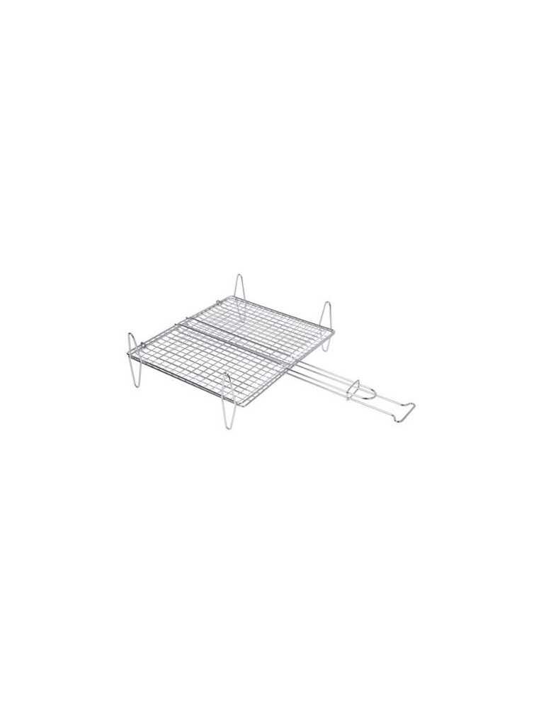 Parilla inoxidable SAUVIC pescado 30x35 02595