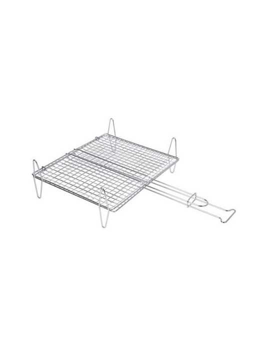 Parilla inoxidable SAUVIC pescado 30x35 02595