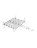 Parilla inoxidable SAUVIC pescado 30x35 02595