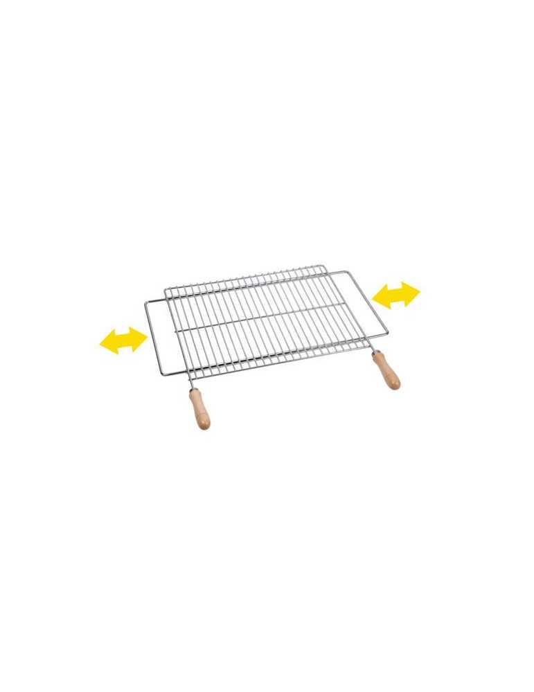 Parrilla extensible SAUVIC 60x40 cincada 2724