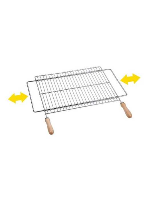 Parrilla extensible SAUVIC 60x40 cincada 2724