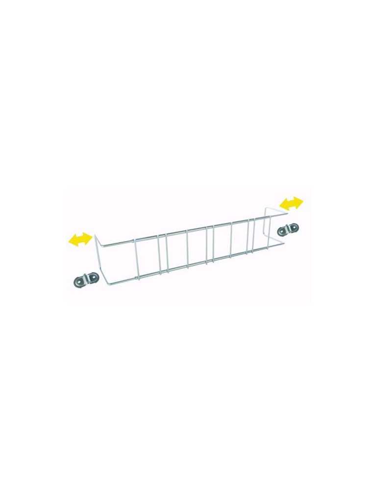 Soporte ventana SAUVIC extensible 150cm. gris 3510