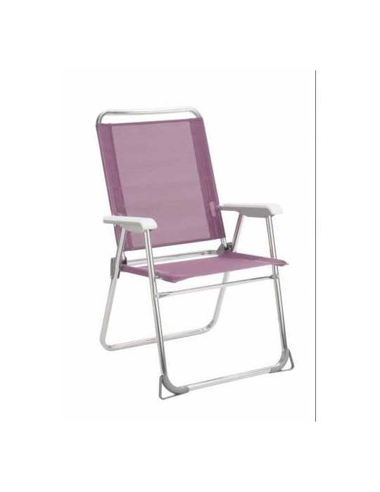 Sillon fijo ALCO aluminio Fibreline alto 637ALF-1528