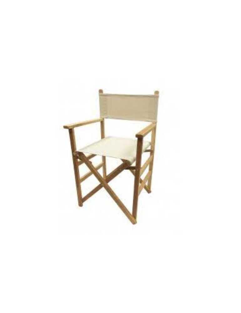 Sillon director ARANAZ lona color crudo 1002