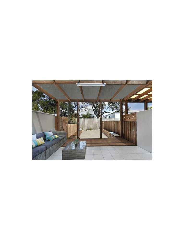 Malla ocultación FUN&GO sombra premium antracita 3x3m