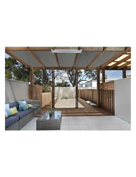 Malla ocultación FUN&GO sombra premium antracita 3x3m
