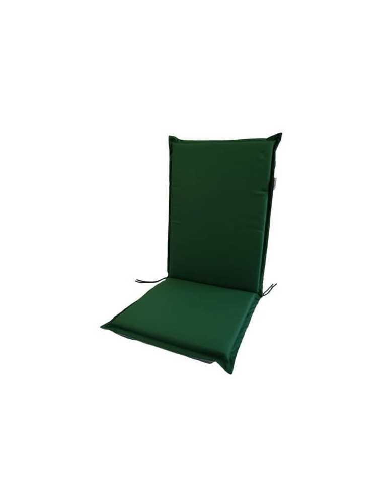 Cojin para palet FABOTEX Zippo monoblock alto 115x48x6 verde/gris