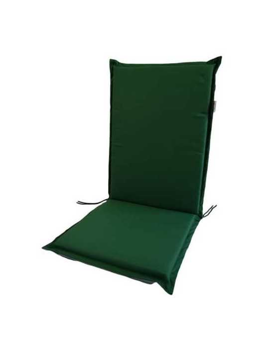 Cojin para palet FABOTEX Zippo monoblock alto 115x48x6 verde/gris