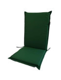 Cojin para palet FABOTEX Zippo monoblock alto 115x48x6 verde/gris