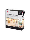 Cinta velcro RIEL CHYC extrafina negra 20mm ancho caja 25m.