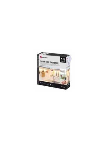 Cinta velcro RIEL CHYC extrafina blanca 20mm ancho caja 25m.
