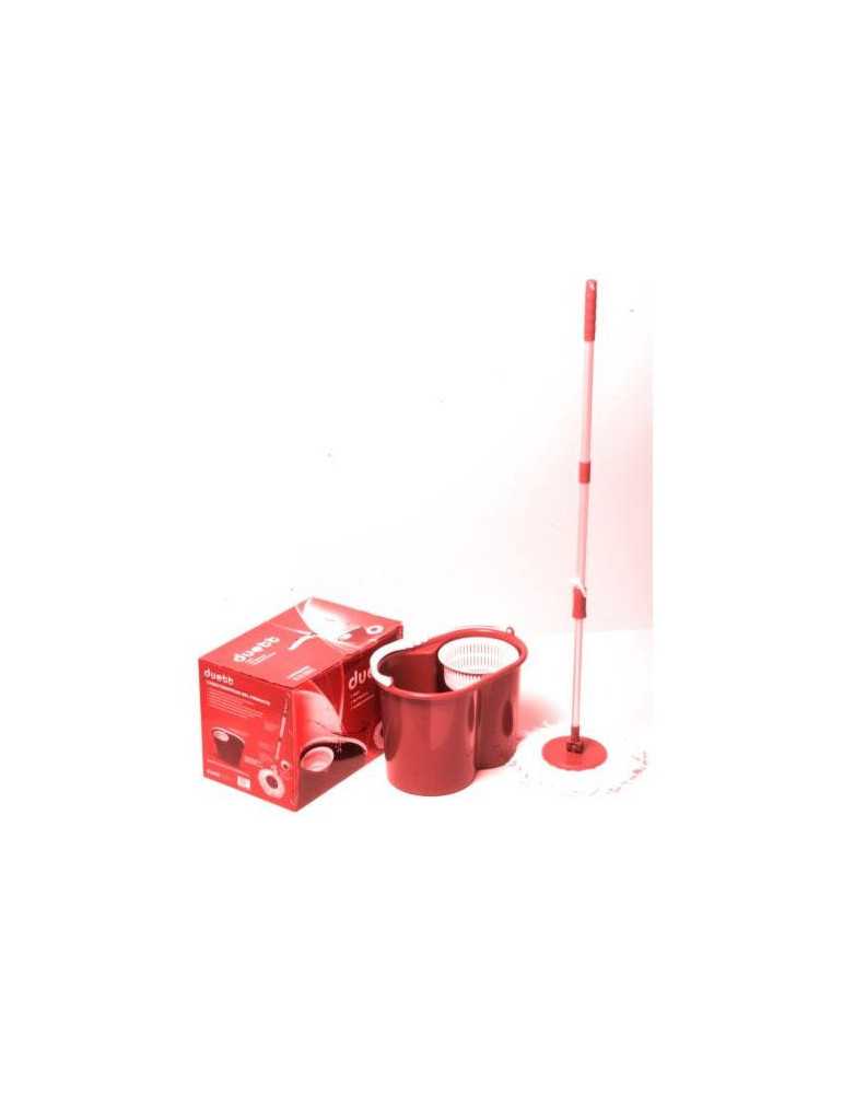 Fregona mas cubo DUETT escurridor rojo 900RJ