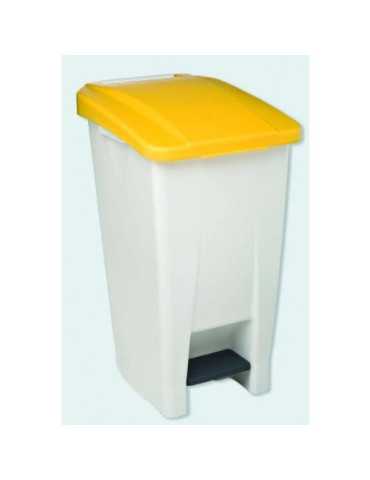 Contenedor de basura TRILLA selectivo 60 l. amarillo