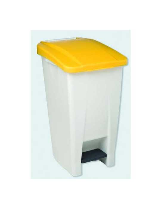 Contenedor de basura TRILLA selectivo 60 l. amarillo