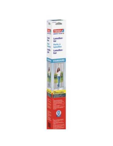 Malla mosquitera TESA puerta laminado 2,2x0,95m. Antracita 55198-01