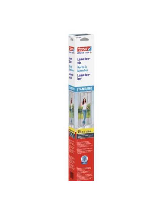 Malla mosquitera TESA puerta laminado 2,2x0,95m. Antracita 55198-01