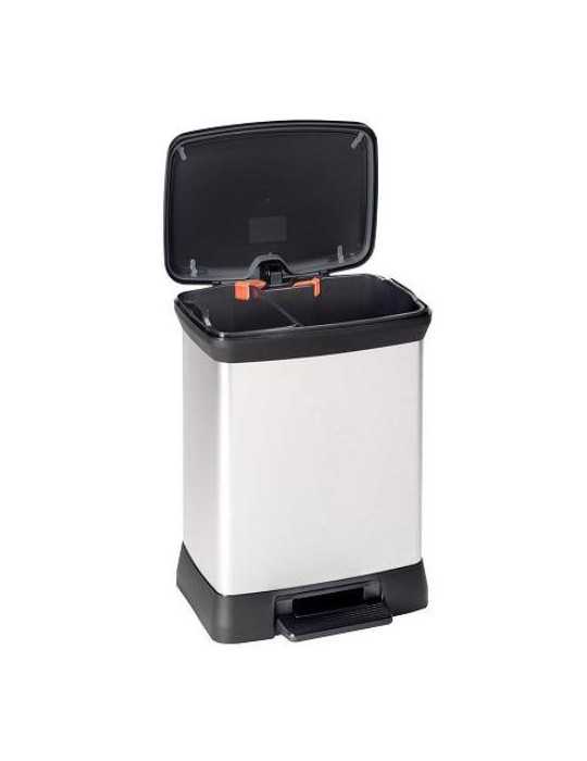 Cubo con pedal KETER Duo 30 l. (10+18 l.) 203291