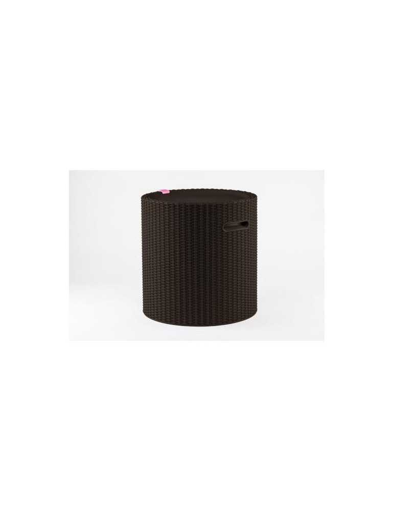 Mesa nevera KETER Cool Stool marron 221535
