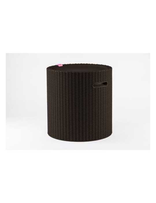 Mesa nevera KETER Cool Stool marron 221535