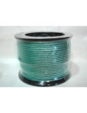 Cuerda trenzada ROMBULL alma PP. 6 mm. blanco/verde 200 m.