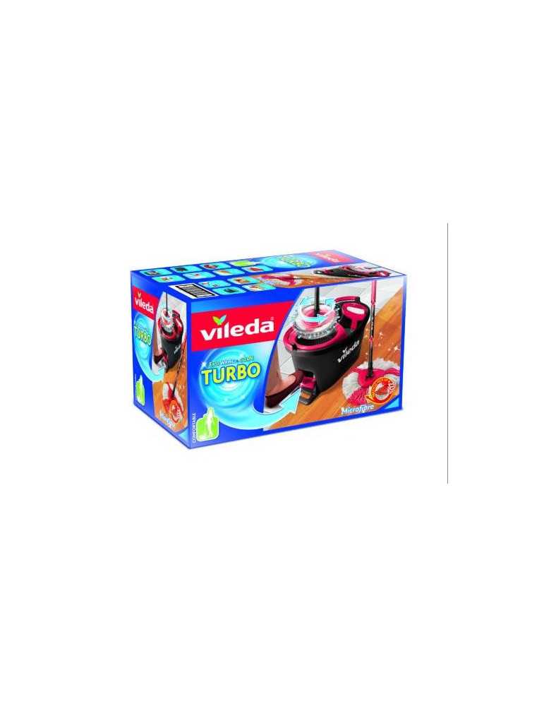 Cubo con escurridor EDM fregona Vileda Turbo 151153
