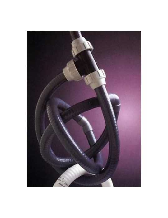 Hidrotubo ESPIROFLEX 26x32 gris rollo 25 m.